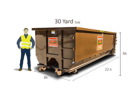 30 yard dumpster rental.
